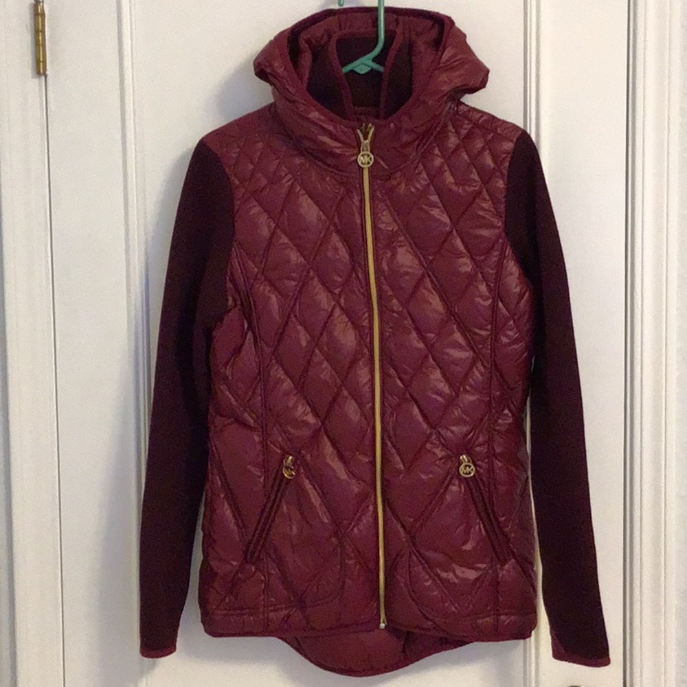 Michael Kors down lightweight down jacket.